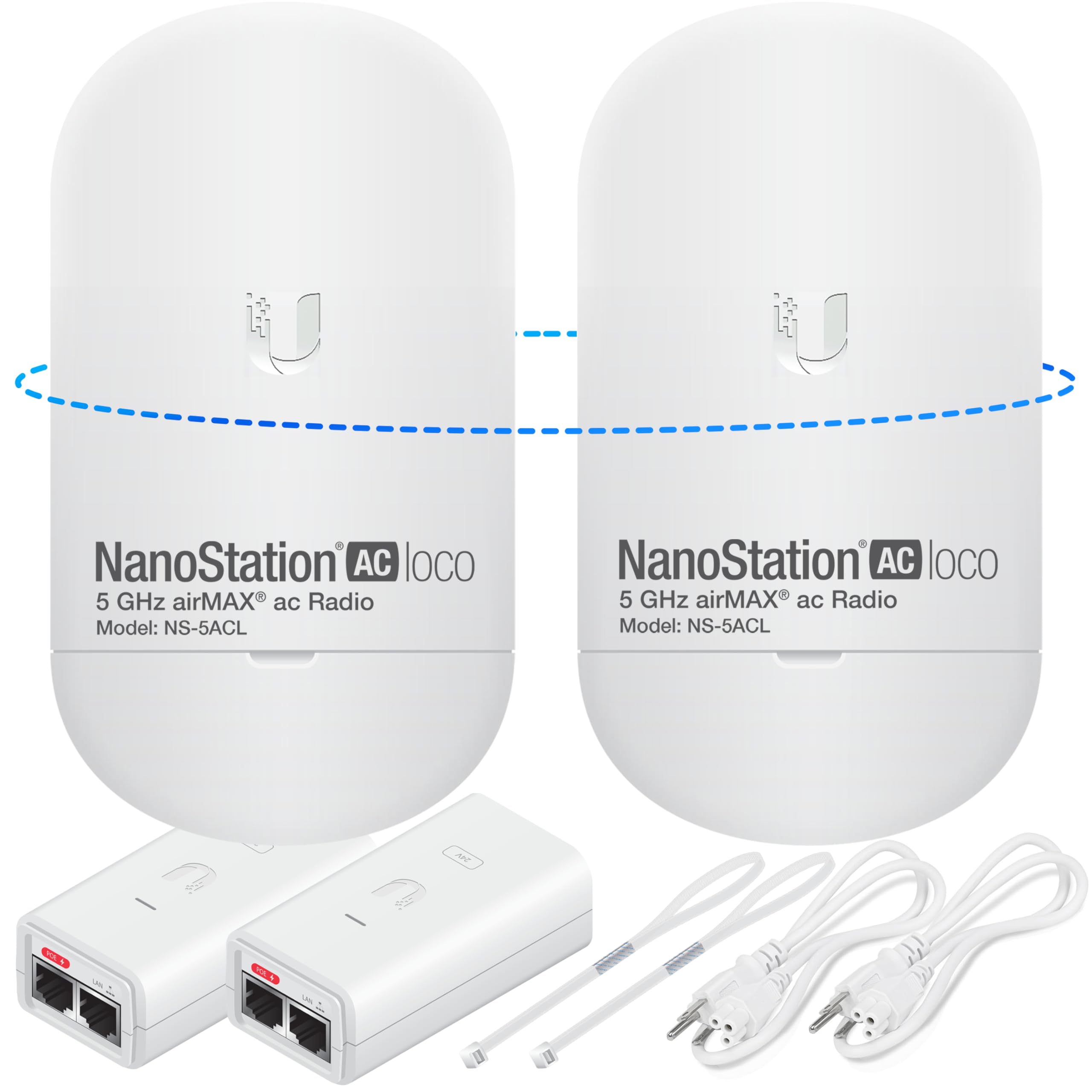 チャンス★新品★Ubiquiti Networks Amazon.com: Wireless Bridge Ubiquiti LOCO5AC PRE-CONFIGURED